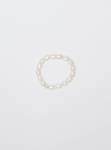 Small pearly pearl ring