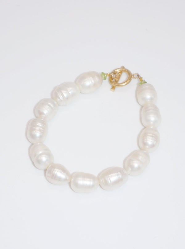 Big Pearls Perlenarmband - weddorable