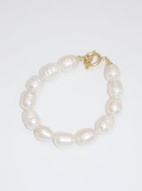 Big Pearls Perlenarmband - weddorable