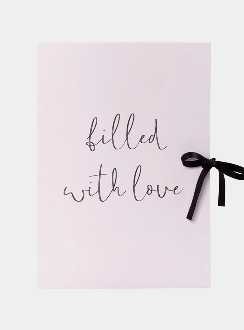 Filled with Love Sammelmappe A4 - weddorable
