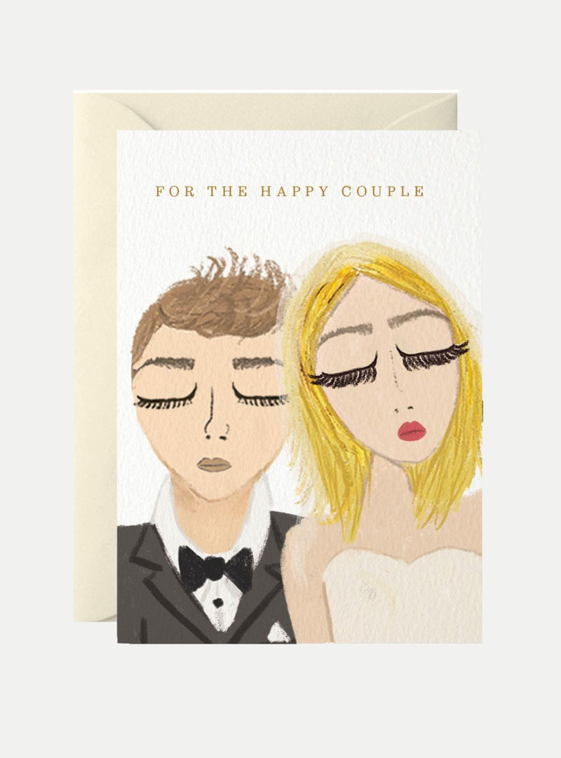 For The Happy Couple Klappkarte - weddorable