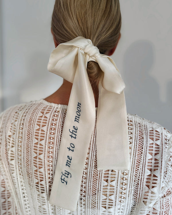 Haarband in elfenbein für die Braut - weddorable