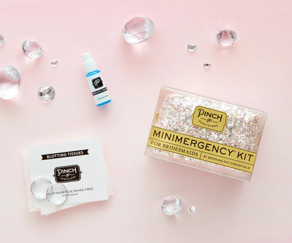 Minimergency Kit für Brautjungfern in gold - weddorable