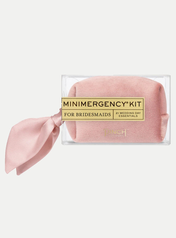 Minimergency Kit für Brautjungfern in samt rose - weddorable