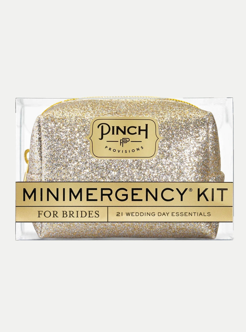 Minimergency Kit für die Braut in gold - weddorable