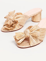 Pre-Order Emilia Plissee-Slipper - weddorable