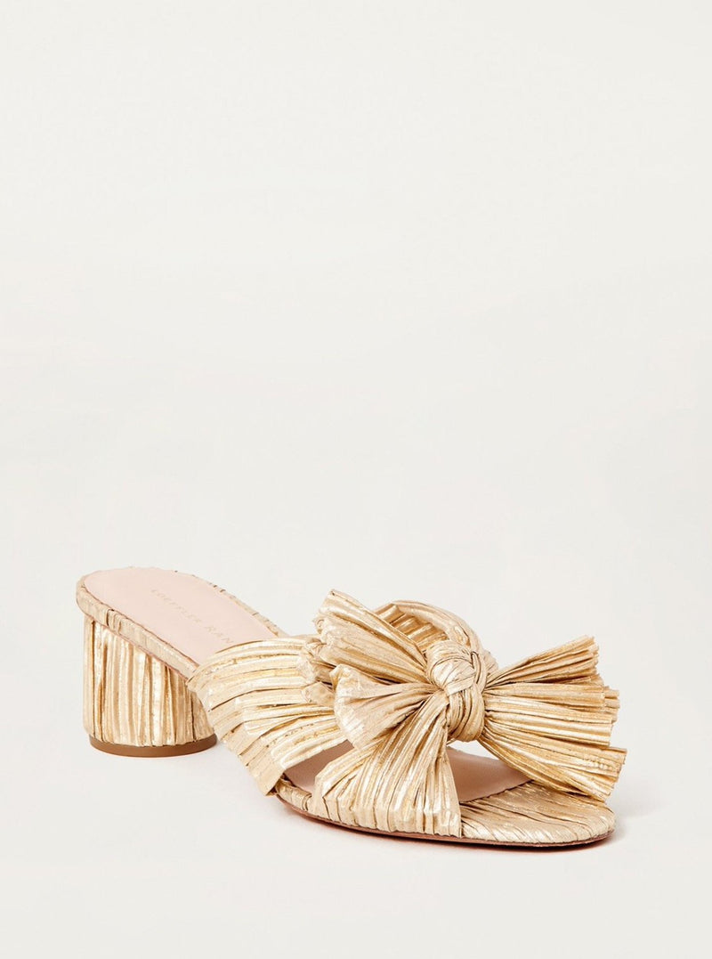 Pre-Order Emilia Plissee-Slipper - weddorable