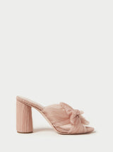 Pre-Order Penny Plissee Mules - weddorable