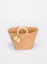 St Tropez Tote aus geflochtenem Stroh - weddorable