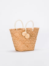 St Tropez Tote aus geflochtenem Stroh - weddorable