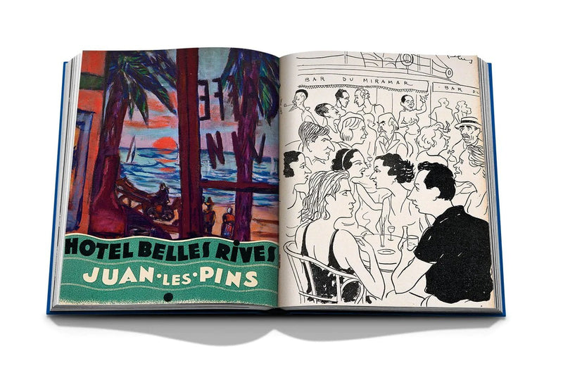The French Riviera in the 1920s Coffee Table Book - weddorable