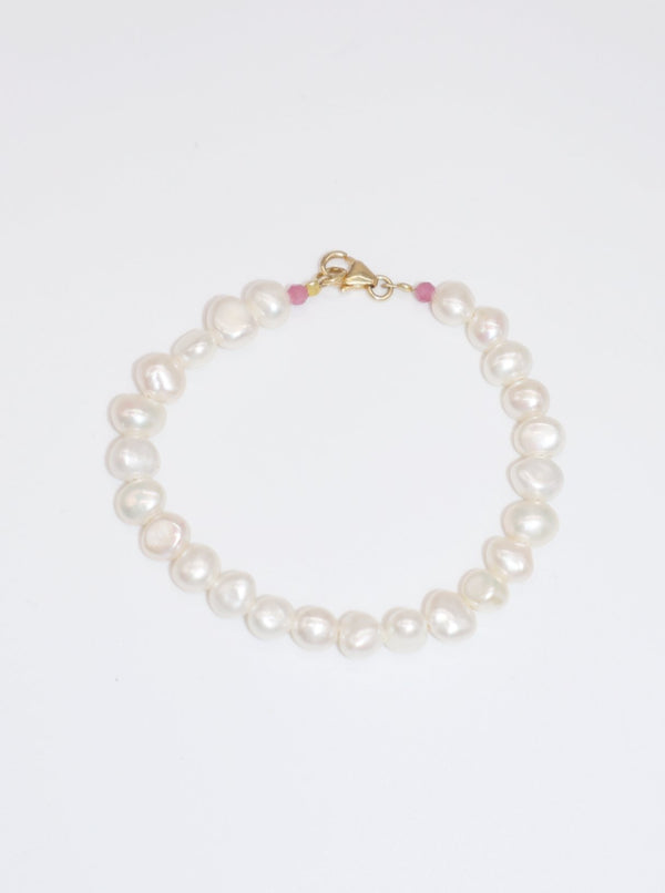 Turmaline Perlenarmband - weddorable